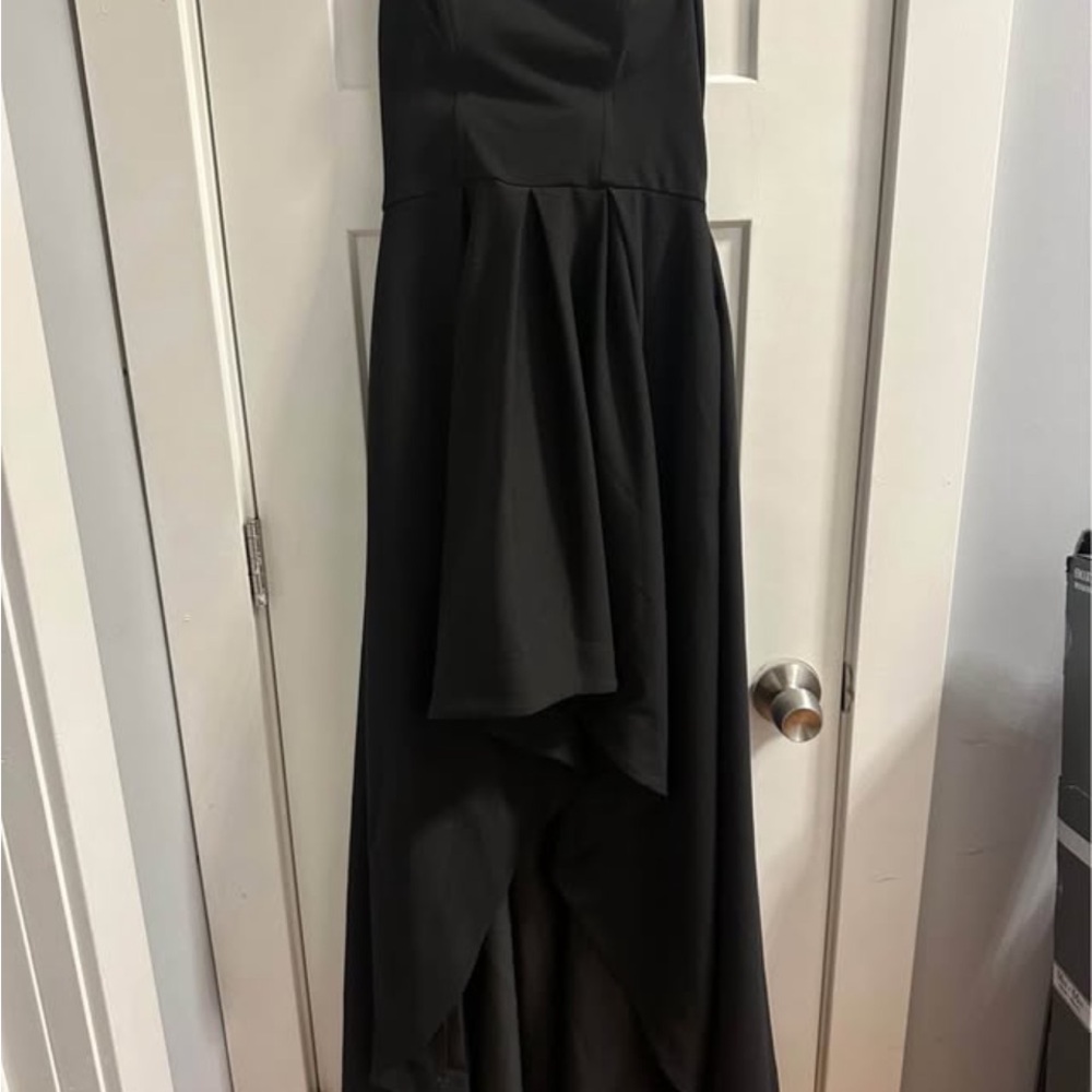 Speechless Black High-Low Formal Gown